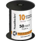 Southwire 50 Ft. 10 AWG Stranded Black THHN Electrical Wire Image 1