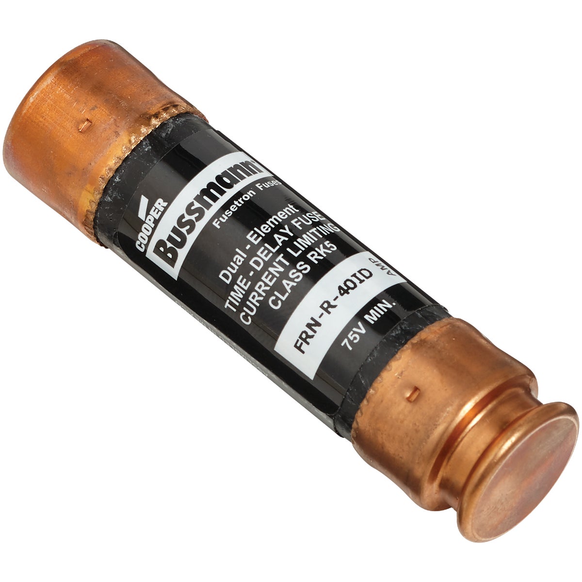 Bussmann 40A FRN-R Cartridge Heavy-Duty Time Delay Cartridge Fuse (2-Pack) Image 3