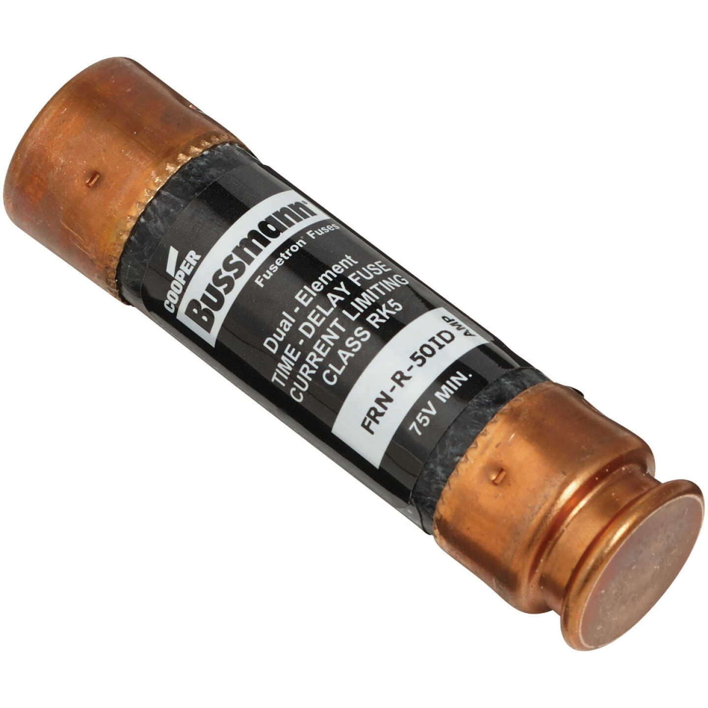 Bussmann 50A FRN-R Cartridge Heavy-Duty Time Delay Cartridge Fuse (2-Pack) Image 3