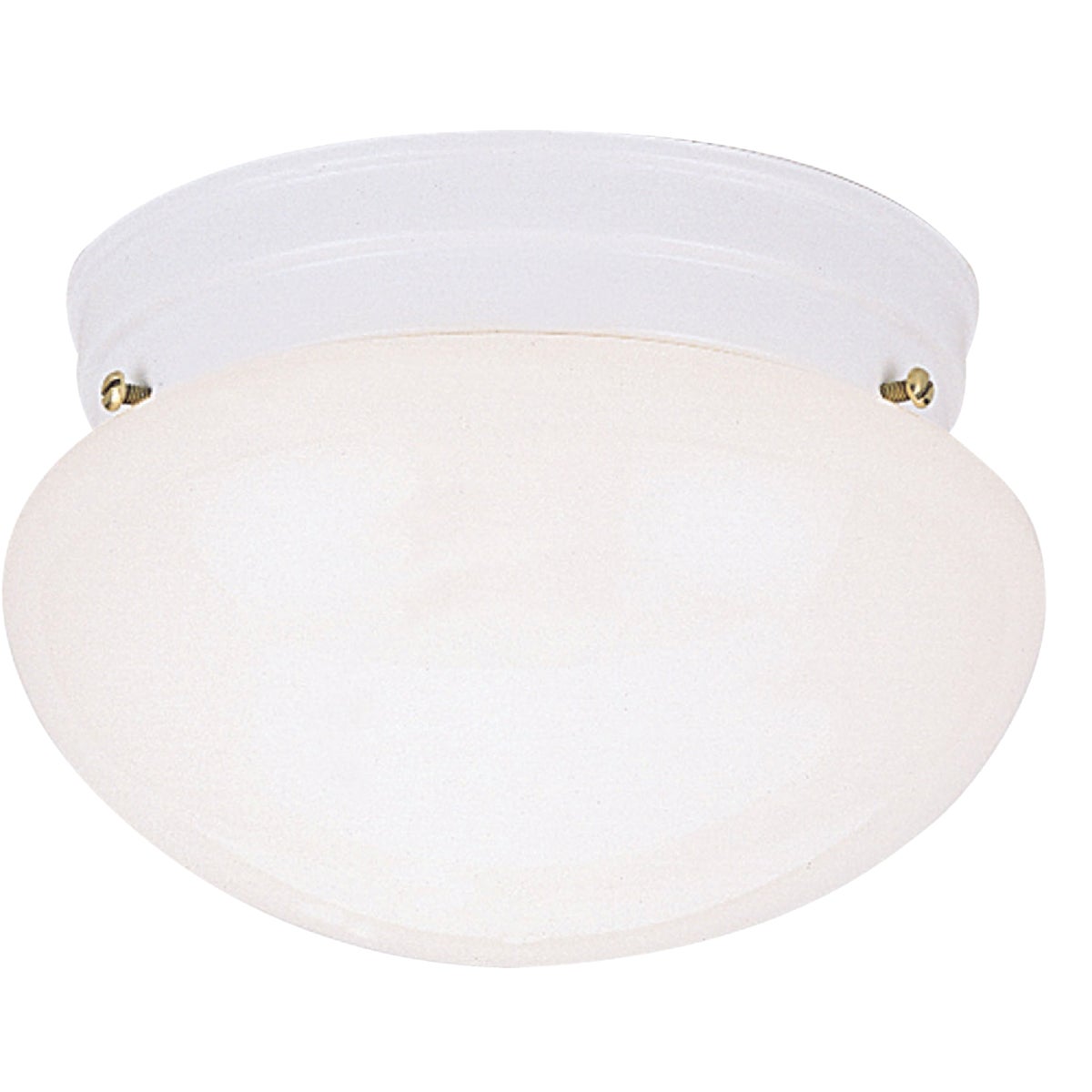 Canarm 9-1/2 In. White Incandescent Flush Mount Ceiling Light Fixture