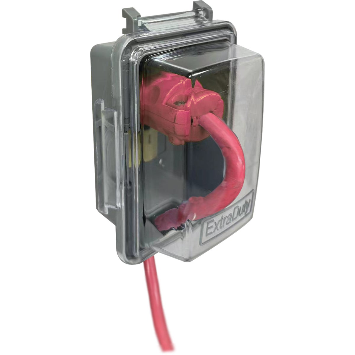 Southwire 14-In-1  Single Gang Clear Non-Metallic Vertical/Horizontal While In-Use Extra-Duty Rated Multi-Use Cover