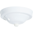 Westinghouse 5-1/8 In. White Blank Ceiling Canopy Kit Image 1
