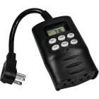 Southwire 15A 1875W 2-Outlet 7-Day Digital Outdoor Timer Image 1