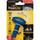 TripleLite 50 Lm. Blue 180 Deg Mini LED Flashlight with Carabiner Image 1
