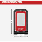 Milwaukee 500 Lm. LED Rechargeable Low-Profile Magnetic Task Light Image 2