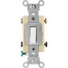 Leviton Commercial 15A White Grounded Quiet 4-Way Switch Image 1