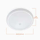 Halo 9 In. 5CCT Low Profile LED Disc Light with Motion Sensor Image 4