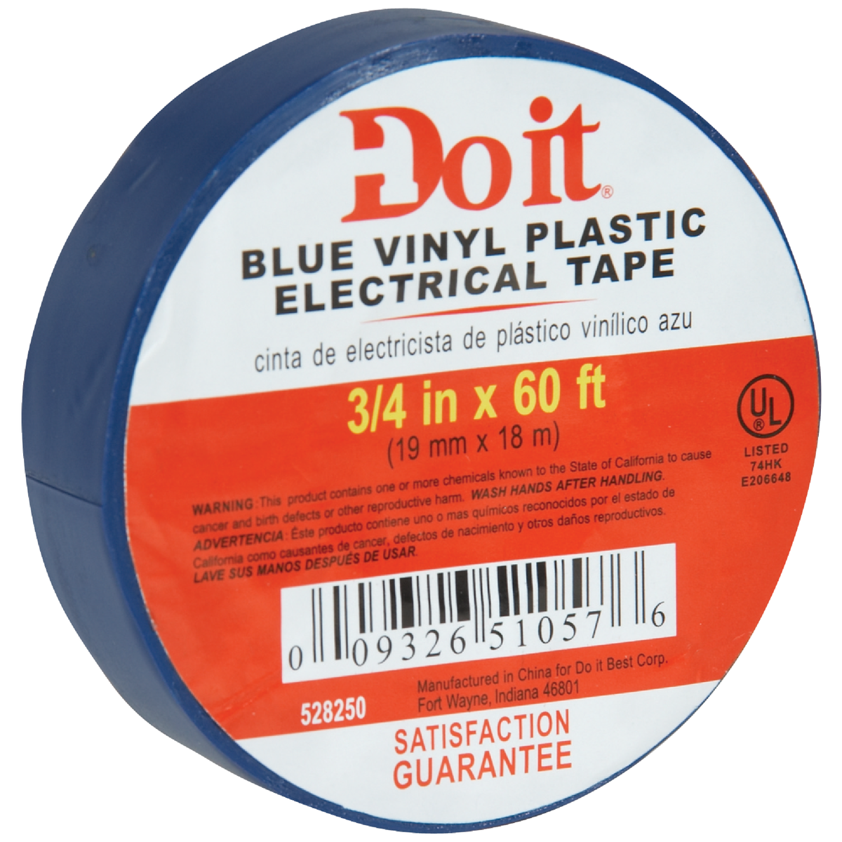 Do it General Purpose 3/4 In. x 60 Ft. Blue Electrical Tape Image 2