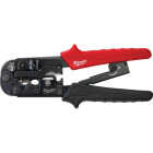 Milwaukee Ratcheting Pass-Through Crimper & Stripper Image 1