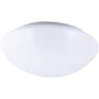 Halo 8 In. CCT LED Low Profile Round Flush Mount Ceiling Light Fixture Image 1