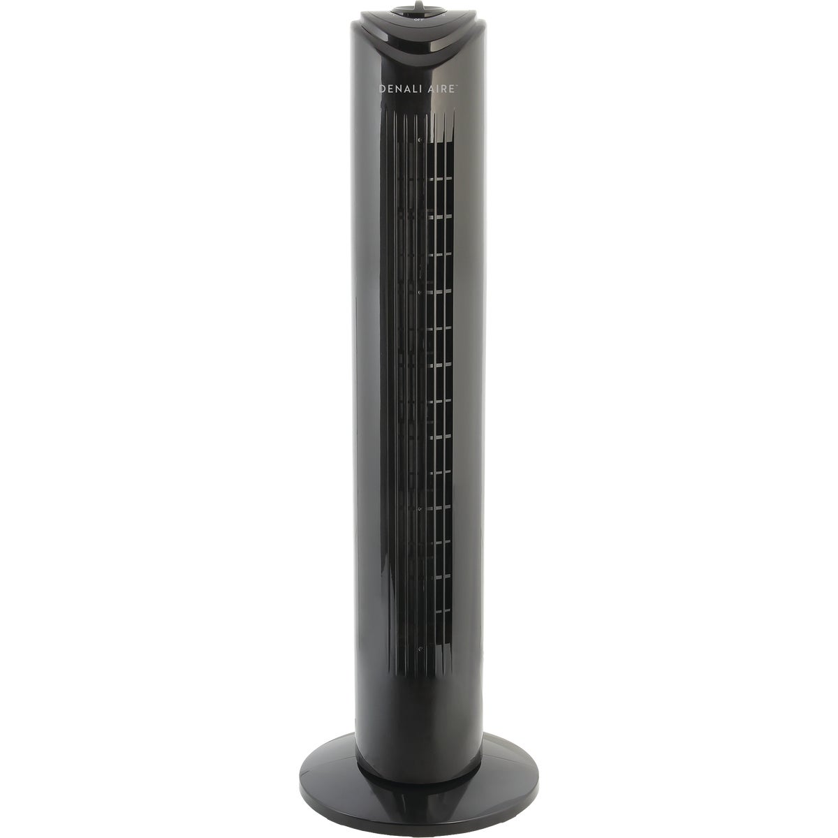 Denali Aire 29 In. Black 3-Speed Oscillating Tower Fan