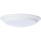Satco Nuvo 7 In. White 60W Equivalent LED CCT-Selectable Disk Flush Mount Ceiling Light Fixture Image 6