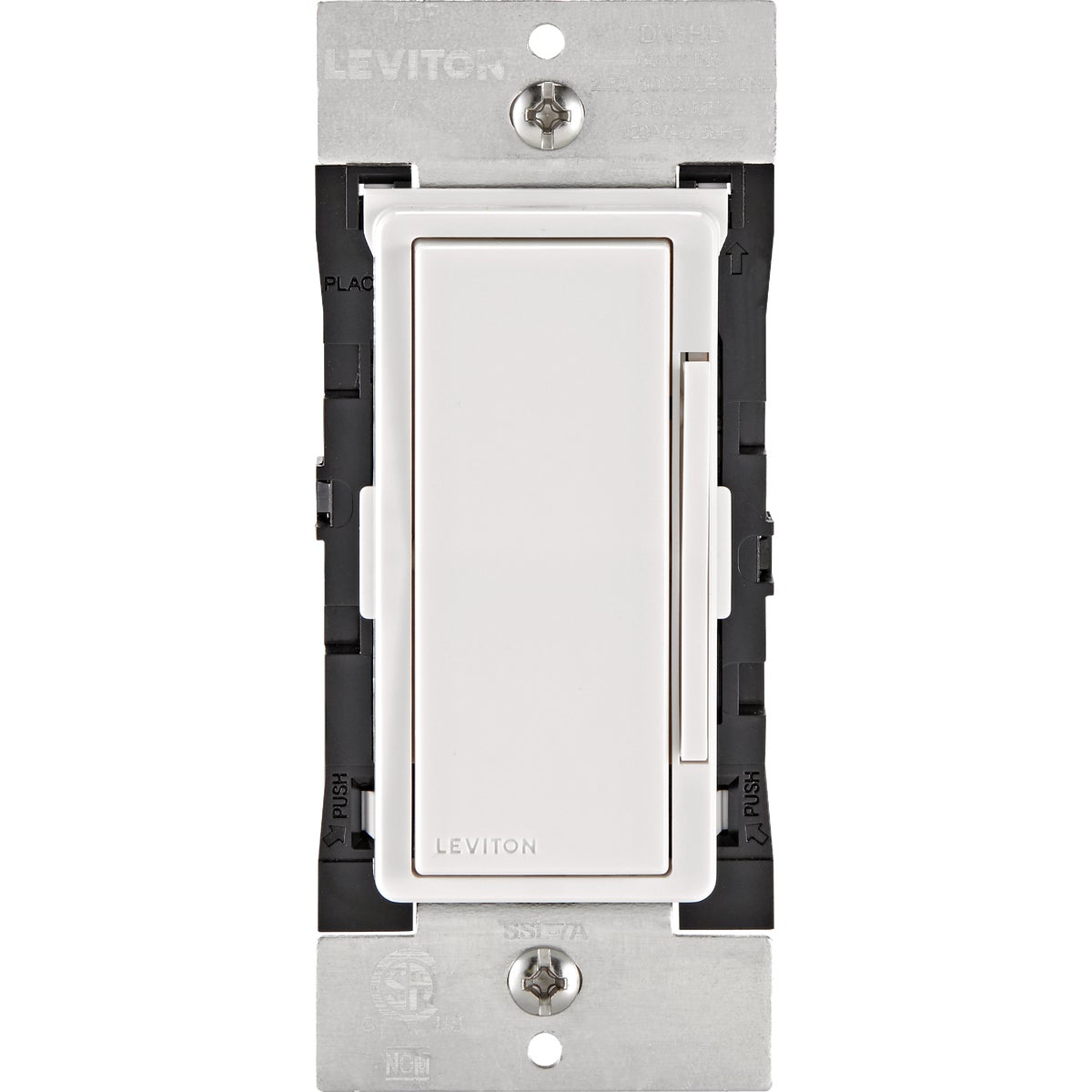 Leviton Decora Smart White No-Neutral Dimmer Image 1