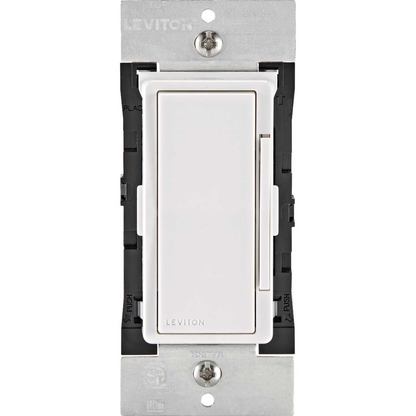 Leviton Decora Smart White No-Neutral Dimmer Image 1