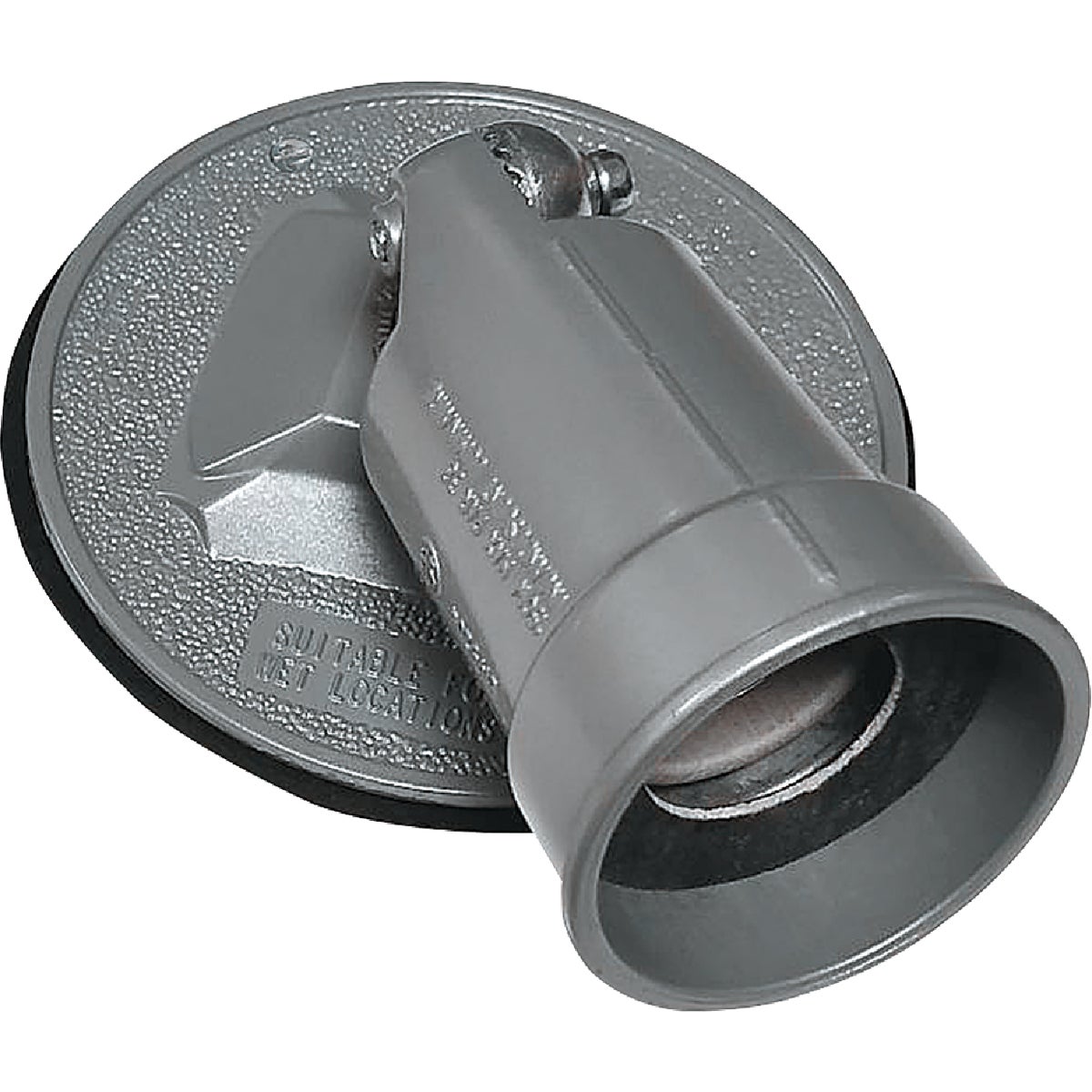 Southwire PAR38 Round Gray Weatherproof Lamp Holder