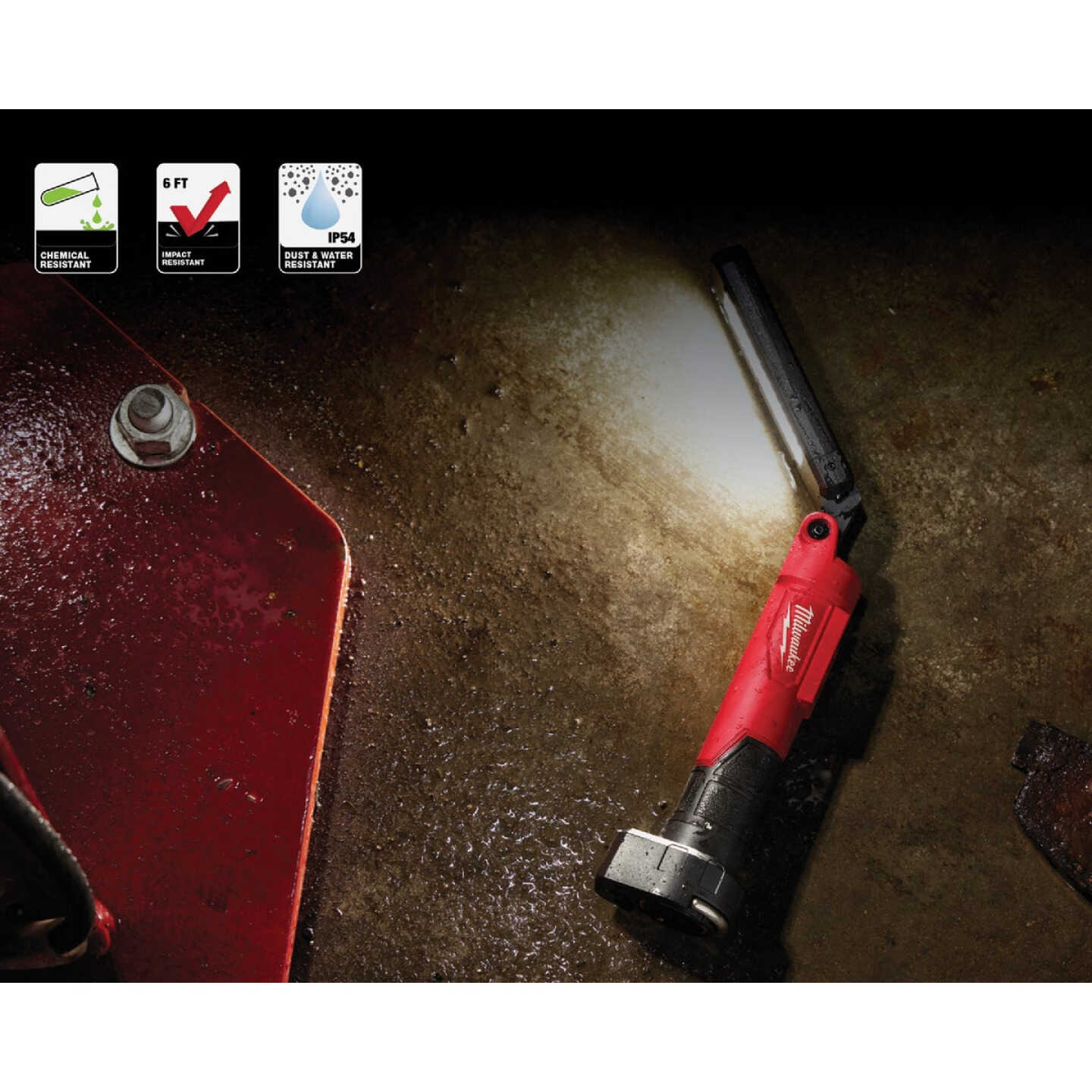 Milwaukee REDLITHIUM 550 Lm. LED USB Stick Light with Magnet Image 4