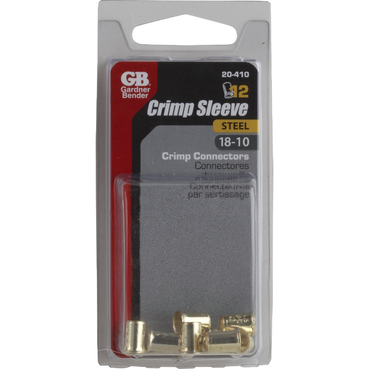 Gardner Bender 18 to 10 AWG Copper-to-Copper Zinc-Plated Steel Crimp Connector (12-Pack) Image 2