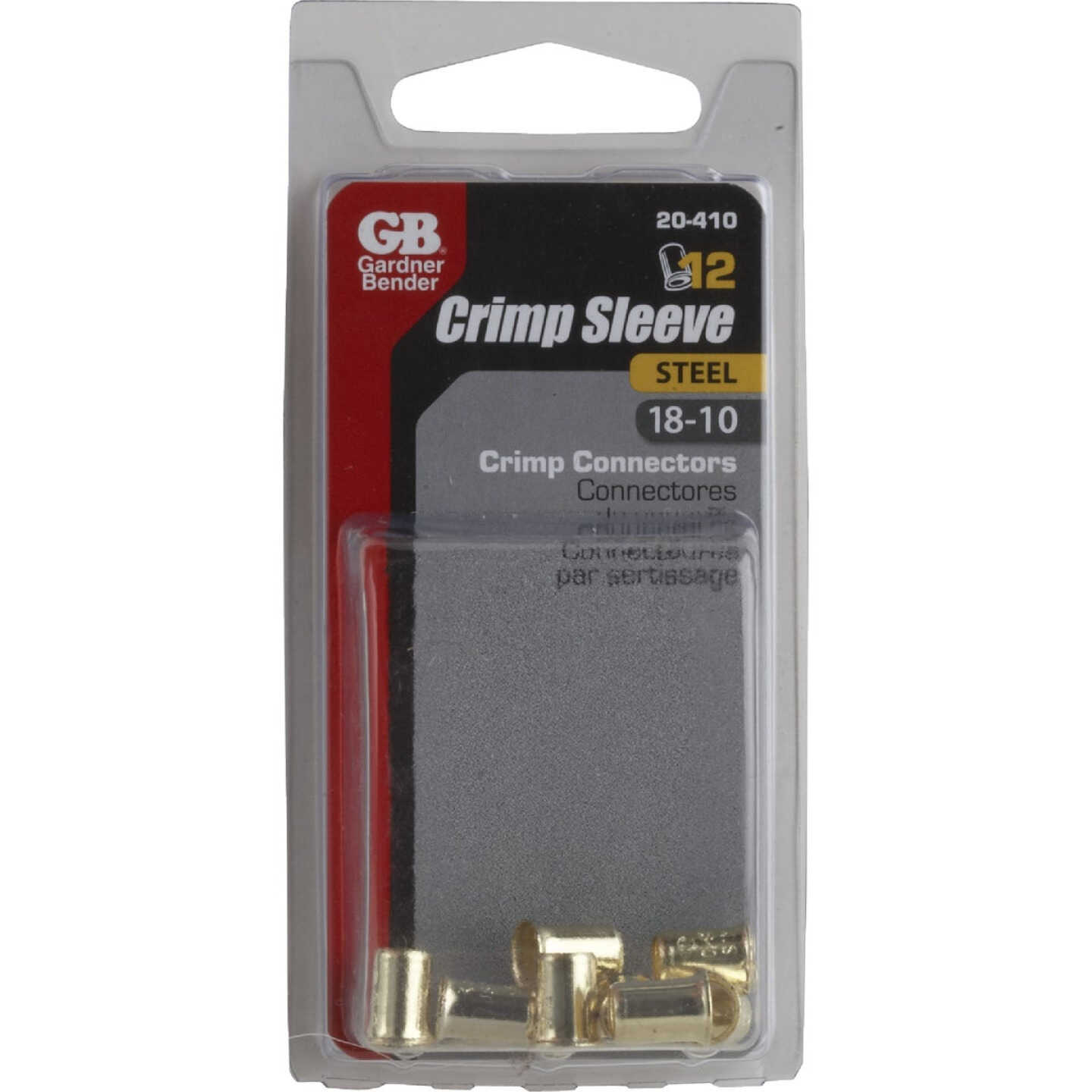 Gardner Bender 18 to 10 AWG Copper-to-Copper Zinc-Plated Steel Crimp Connector (12-Pack) Image 2