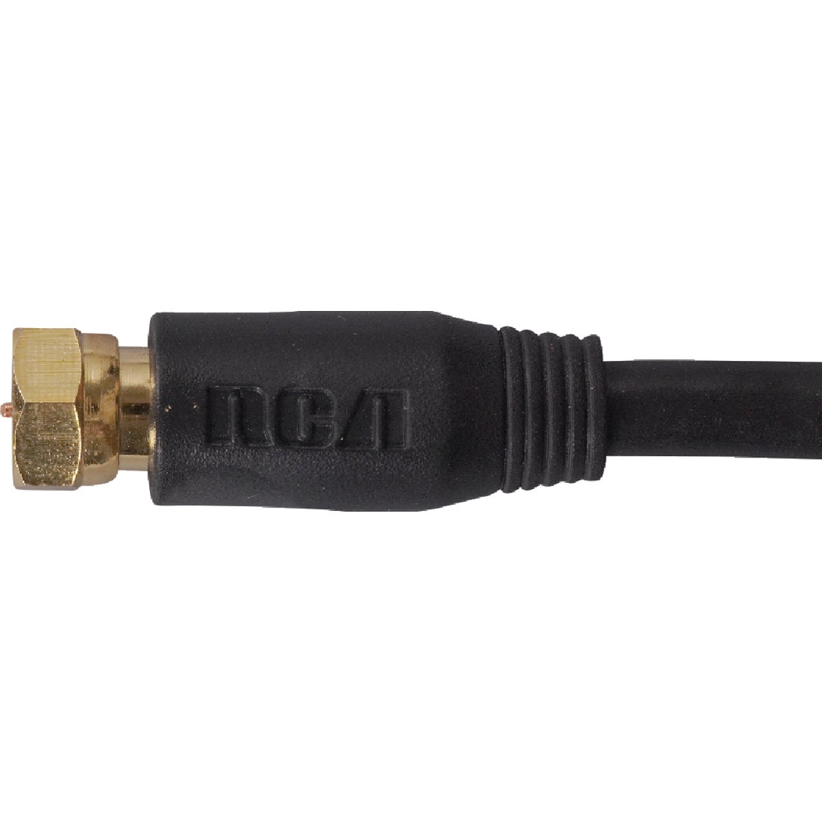 RCA 12 Ft. Black Digital RG6 Coaxial Cable Image 2