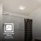 Broan-NuTone Roomside Series 60 CFM 0.9 Sones Bath Exhaust Fan with LED Light Image 3