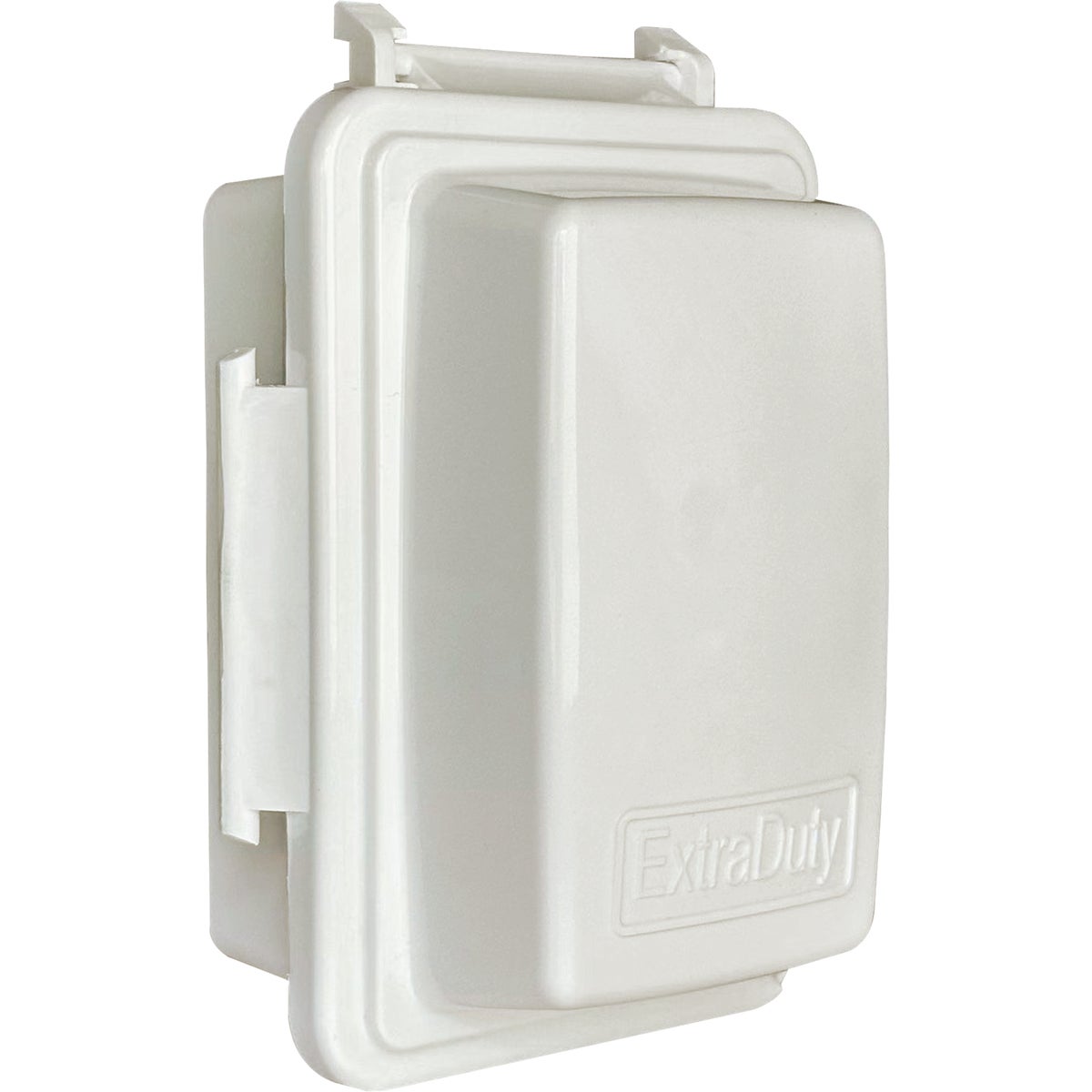 Southwire 18-In-1 Single Gang White Non-Metallic Vertical/Horizontal While In-Use Extra-Duty Rated Multi-Use Cover Image 2