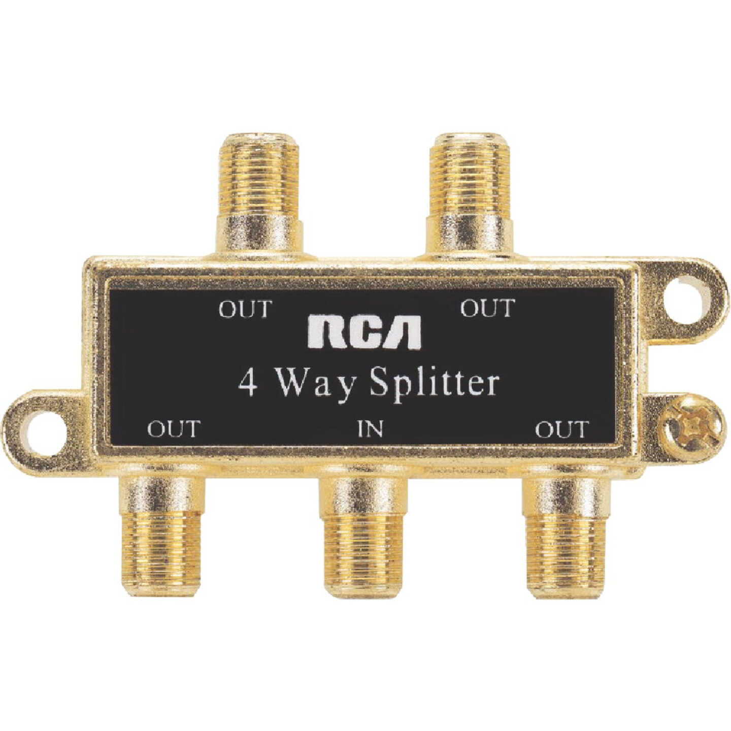 RCA 4-Way Coaxial Splitter Image 3