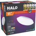 Halo 11 In. CCT LED Low Profile Round Flush Mount Ceiling Light Fixture Image 7