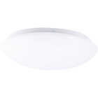 Halo 11 In. CCT LED Low Profile Round Flush Mount Ceiling Light Fixture Image 1