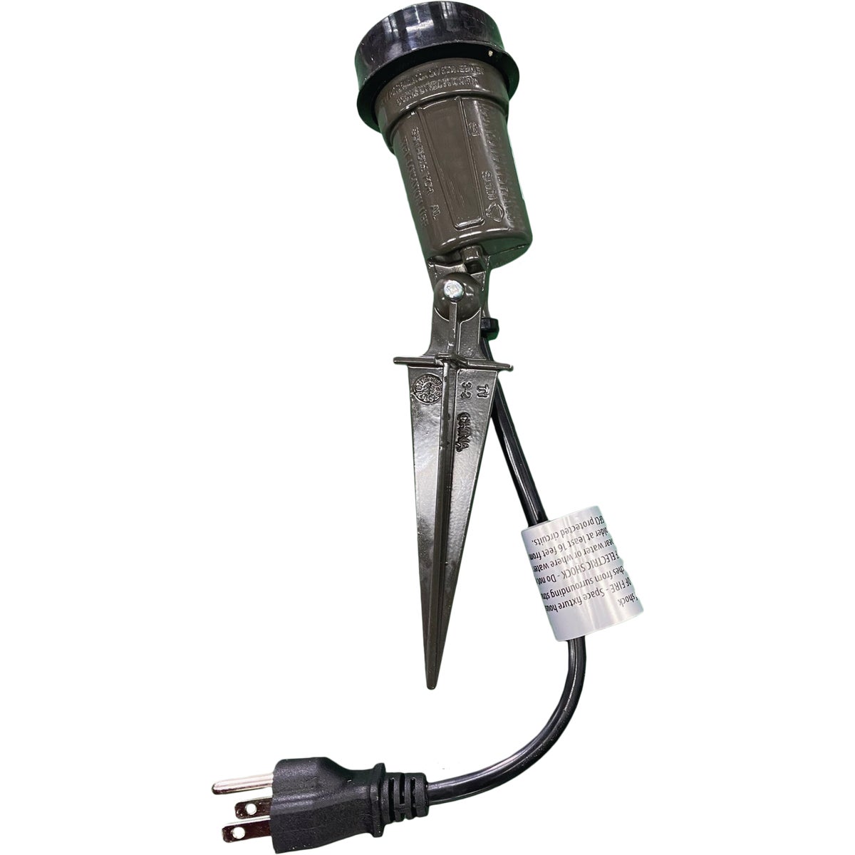 Southwire PAR38 Bronze Weatherproof Spike Lamp Holder