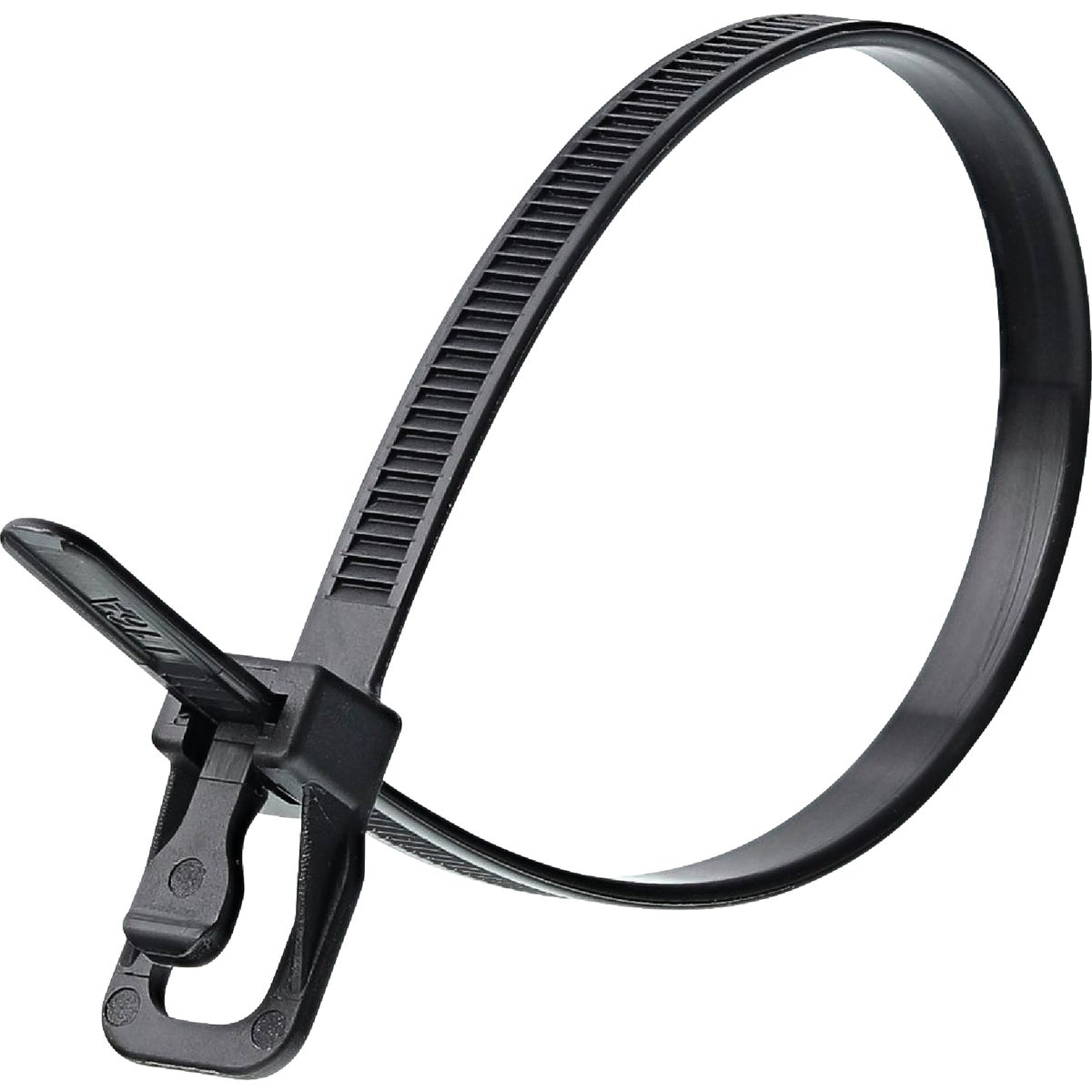 RETYZ EveryTie 10 In. Black Releasable Tie (100-Pack)