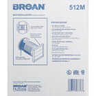 Broan-NuTone 70 CFM 65 Sq. Ft. Coverage Area 6.0 Sones Wall Ventilator Image 4