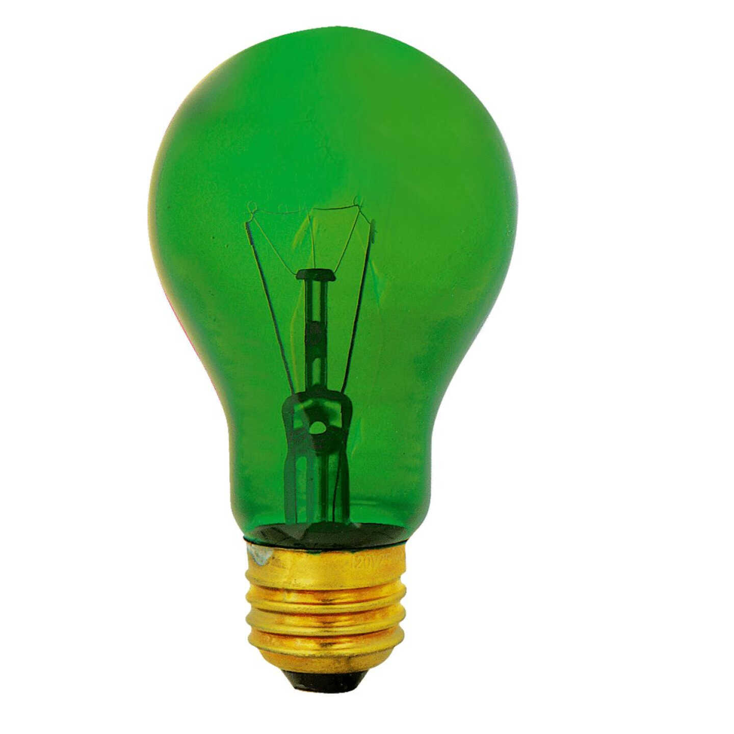 25W MEDIUM GREEN BULB Image 2