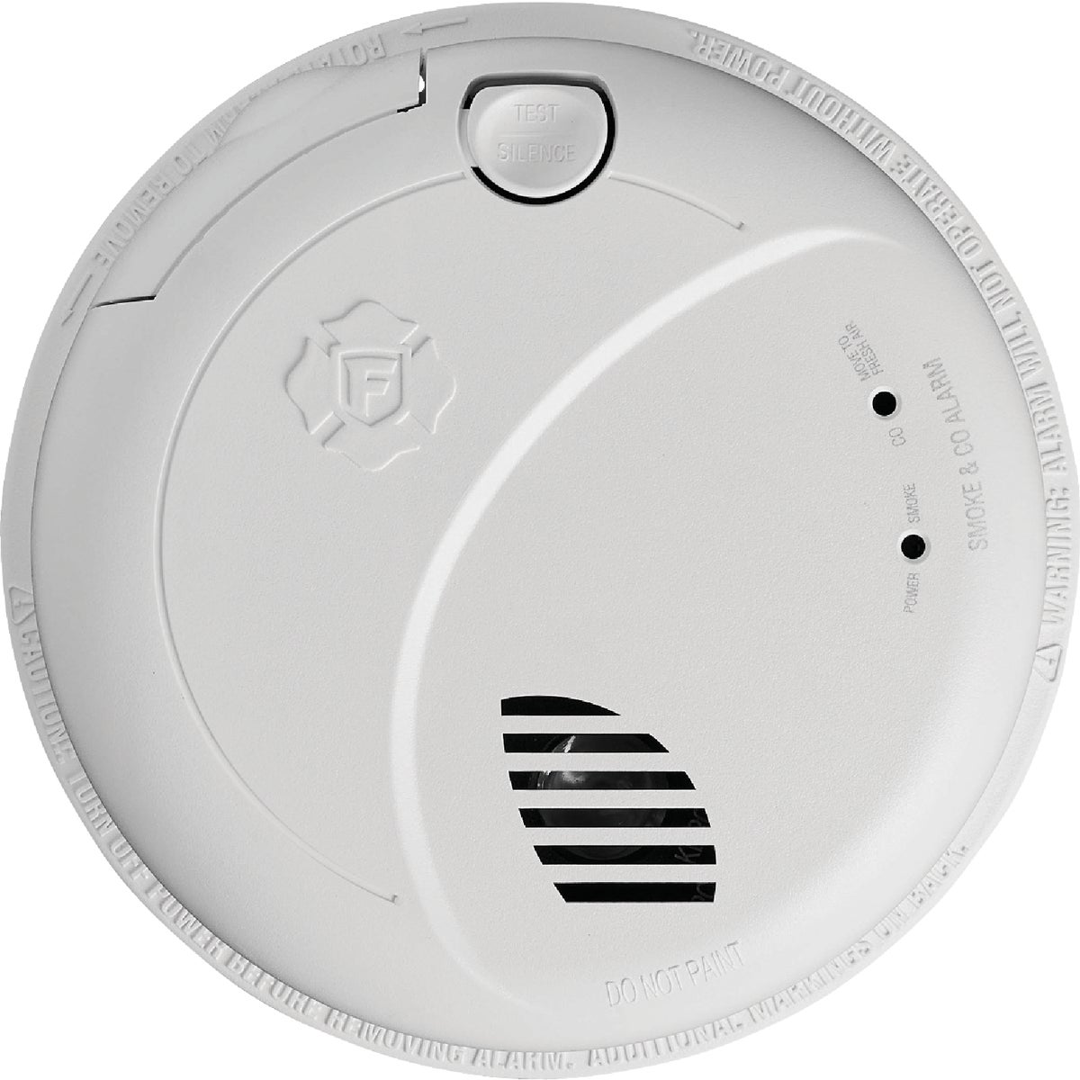 BRK SMCO100V-AC 2-In-1 Interconnect Hardwire Photoelectric Smoke & Carbon Monoxide Alarm with Battery Backup Voice Image 6