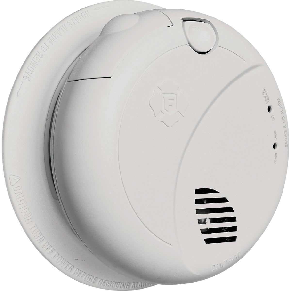 BRK SMCO100V-AC 2-In-1 Interconnect Hardwire Photoelectric Smoke & Carbon Monoxide Alarm with Battery Backup Voice Image 3