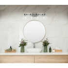 Canarm Britton 4-Light Brushed Nickel Vanity Bath Light Fixture, Clear Glass Image 2