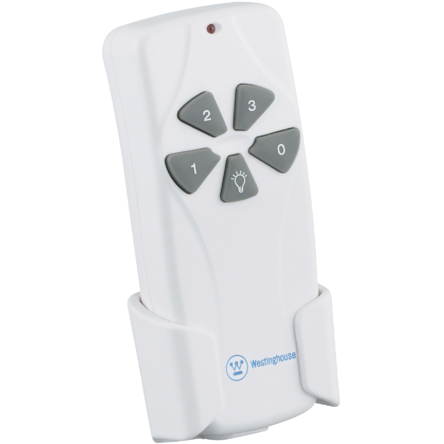Westinghouse White Universal 3-Speed Ceiling Fan Remote Control Image 1