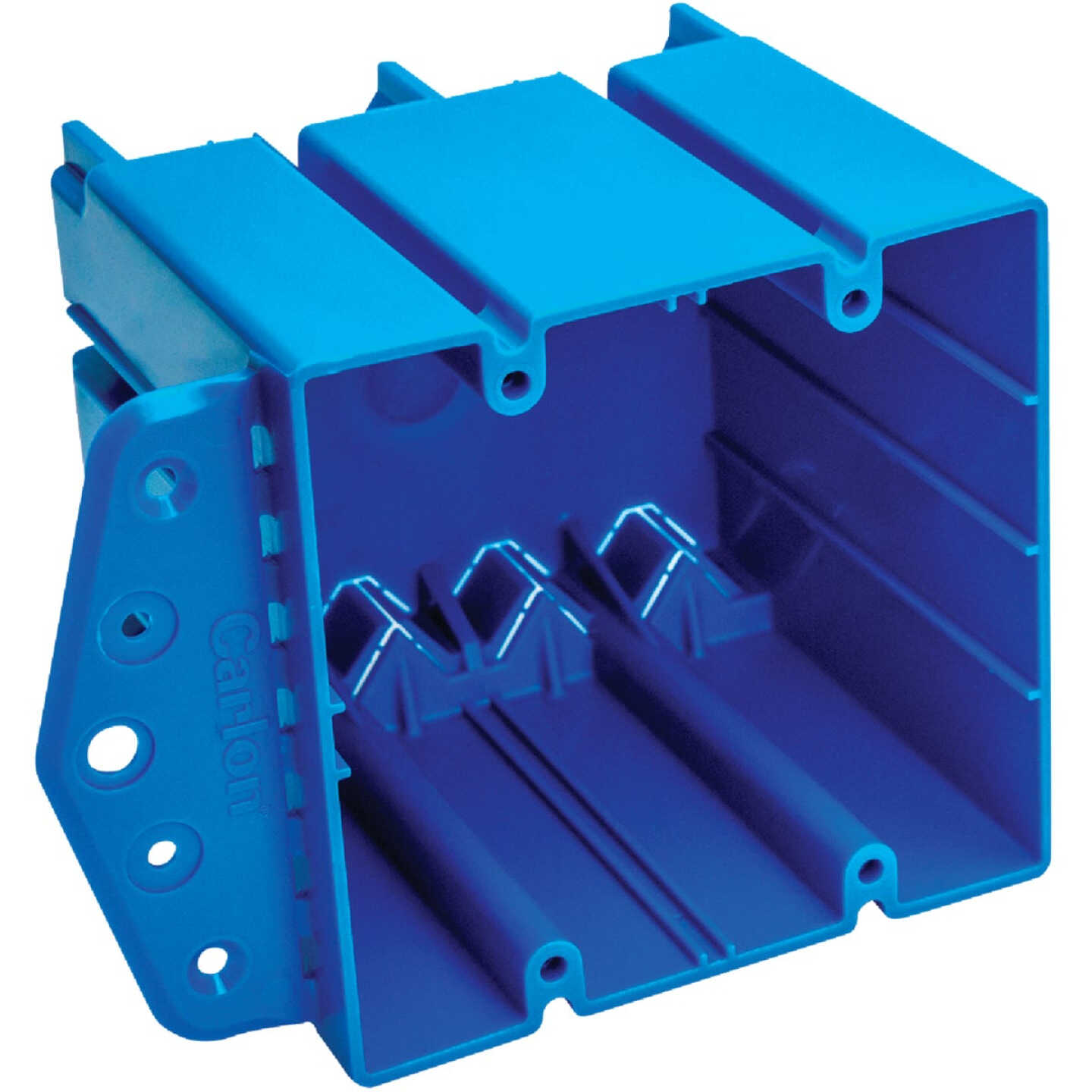 Carlon Screw-On 4 In. x 4 In. PVC Square Box Image 1