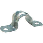 Halex 1-1/4 In. Click-On EMT 2-Hole Conduit Strap (4-Pack) Image 1