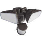Bronze Motion Sensing Dusk-to-Dawn LED Floodlight Fixture Image 3