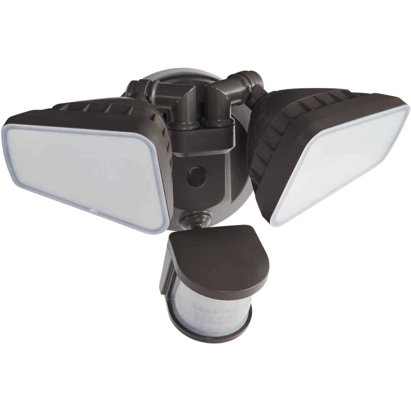 Bronze Motion Sensing Dusk-to-Dawn LED Floodlight Fixture Image 3