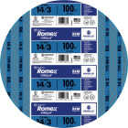 Romex 100 Ft. 14/3 Solid Blue NMW/G Electrical Wire Image 1