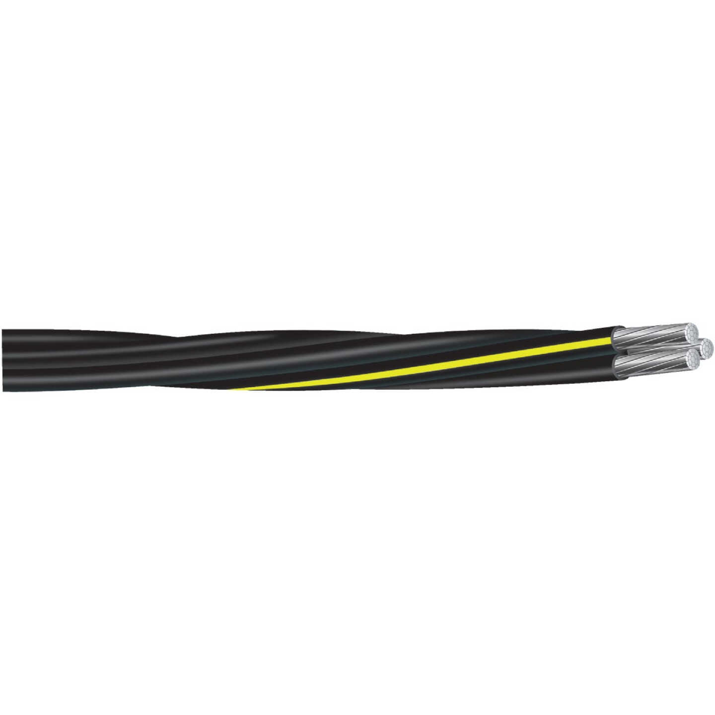 Southwire Ramapo 500 Ft. 2-2-2 AWG 3-Conductor Underground Service Entrance Cable Electrical Wire Image 1