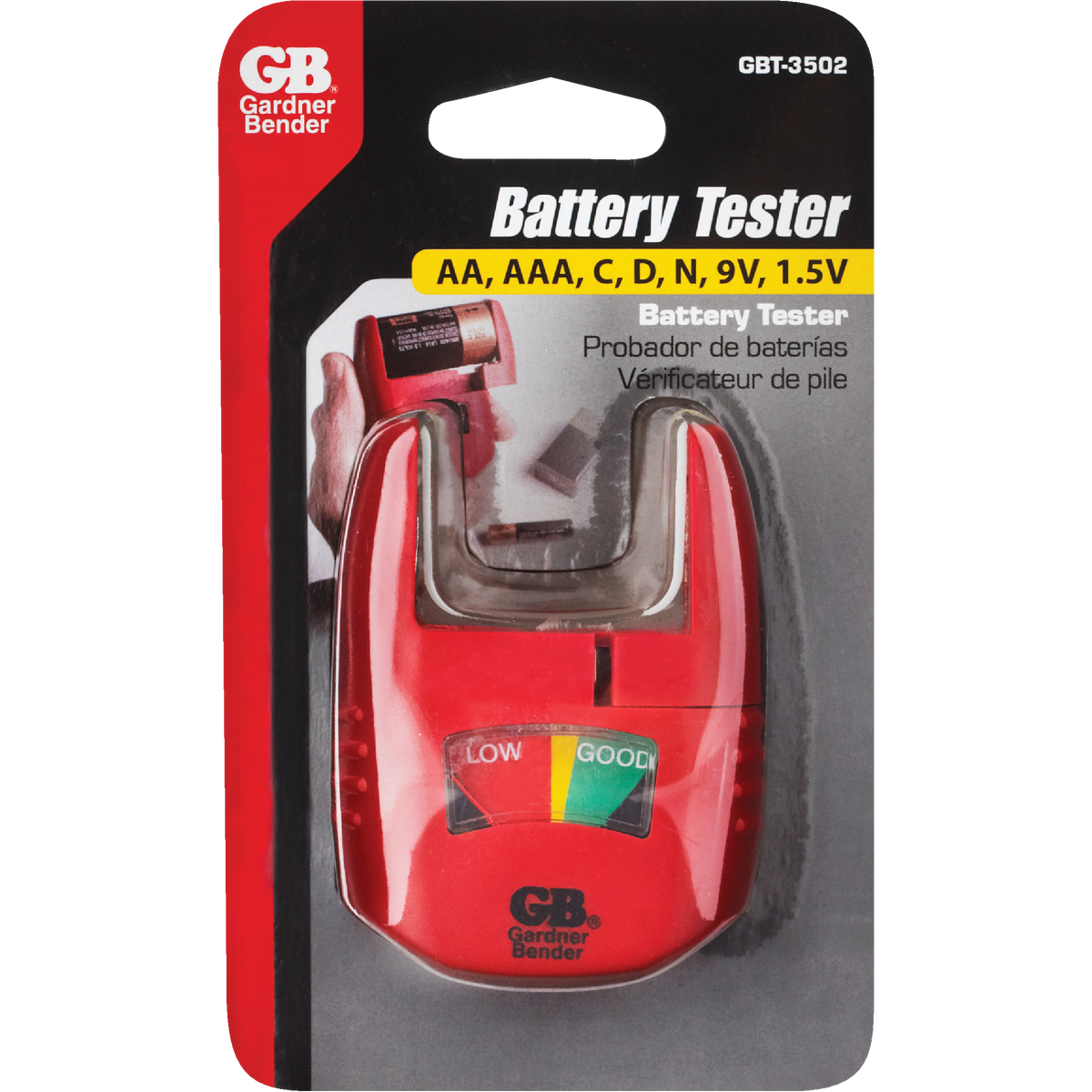 Gardner Bender Household Analog Battery Tester Image 3