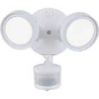 Halo Lumen Selectable White Motion Activated LED Floodlight Fixture Image 1
