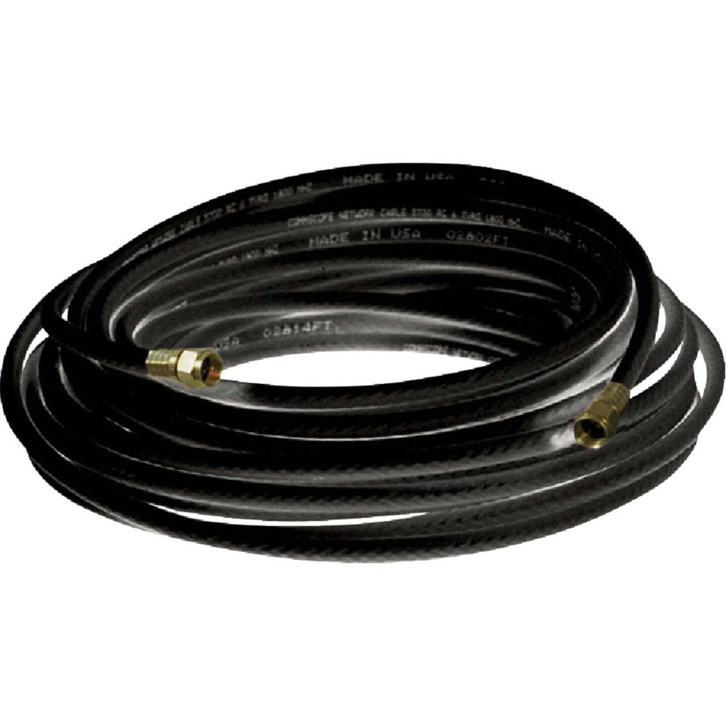 RCA 25 Ft. Black Digital RG6 Coaxial Cable Image 2