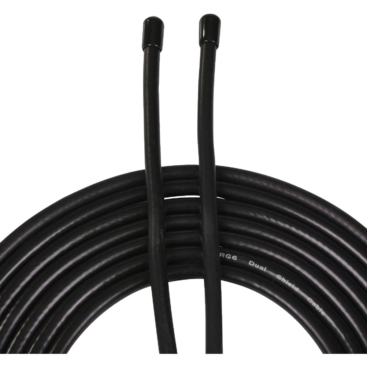 RCA 100 Ft. Black RG6 Coaxial Cable Image 2