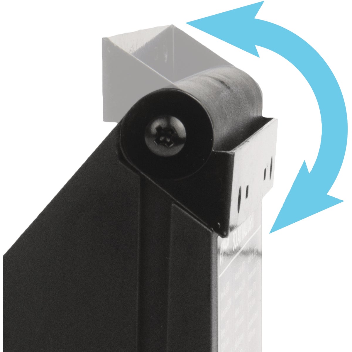 Wagan Tech Black Motion Activated Dusk To Dawn 1000 Lm. Solar Wall Light Image 8