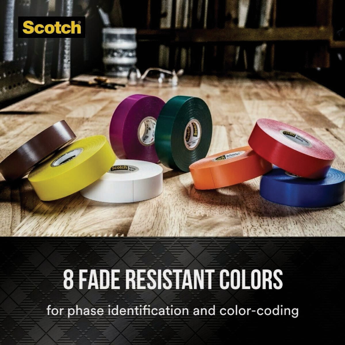 Scotch #35 3/4 In. x 66 Ft. Vinyl Electrical Tape Image 3