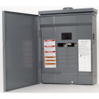 Square D Homeline 100A 8-Space 16-Circuit Raintight Main Breaker Plug-on Neutral Load Center Image 1