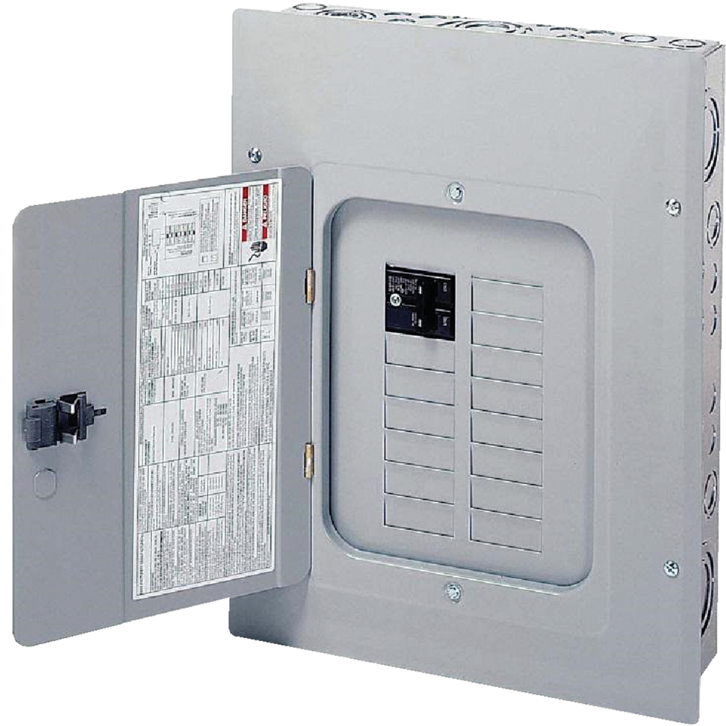 Eaton BR 100A 10-Space 20-Circuit Indoor Plug-On Neutral Load Center Image 1
